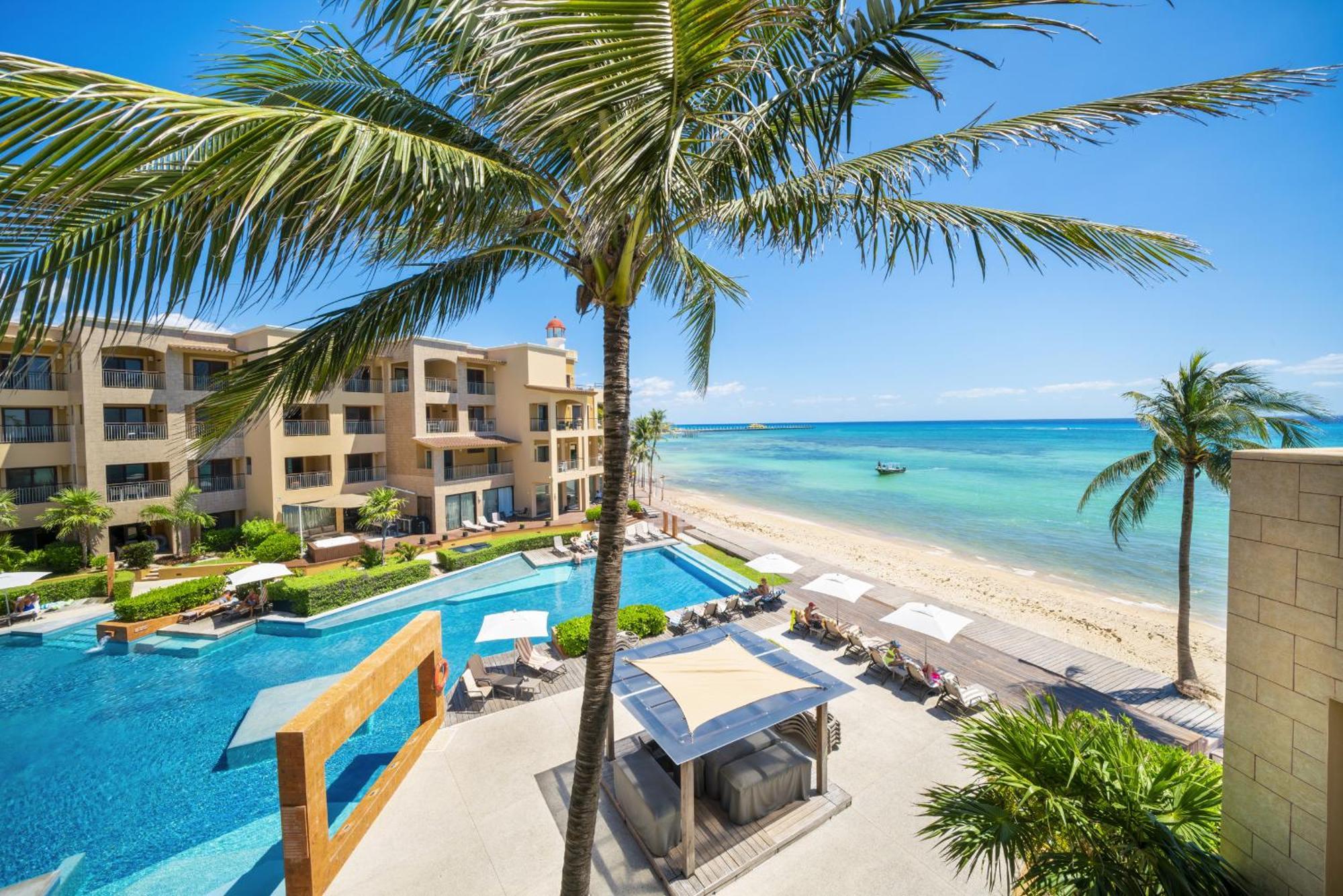Luxury Beachfront With 3 Bedrooms & Ocean View - El Faro Residences - Reef 301 Playa del Carmen